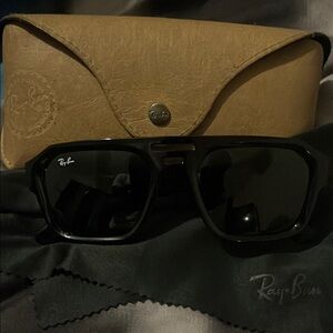 Ray-Ban Black Sunglasses with Case